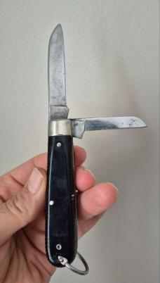 3 3/4" Vintage Prov Cut Co Jack Knife Prov R.I. USA
