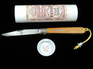 Great Eastern Cutlery GEC Smooth Texas Osage Orange Wood Horse Apple Hogan Knife NIT 651122SS USA