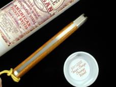 Great Eastern Cutlery GEC Smooth Texas Osage Orange Wood Horse Apple Hogan Knife NIT 651122SS USA