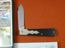 Beaver Falls Cutlery Linear Cut Ebony Barn Door Hinge Jack Knife NIT Cooper Cut. 1 of 25 USA BDH-LCE