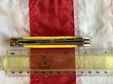 2007 Gunboat Canoe (Mdl# 6394 SS) w/ Bright Yellow Bone Handles. NOS in Orig box Minty