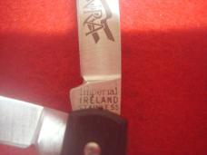 SHRADE OLD TIMER USA 120T USED IMPERIAL IRELAND NRA NEW TWO KNIFE LOT