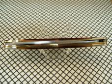 SCHRADE OLD TIMER 125OT MUSTANG NOS VINTAGE U.S.A. 1095 CARBON STEEL LINER LOCK NIB KNIFE & SHEATH 