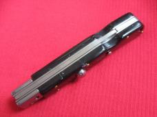 New 9" Italian Roma style Swinguard Switchblade knife Blackhorn handles 