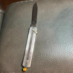 G SCHRADE PULL KNIFE ALL METAL