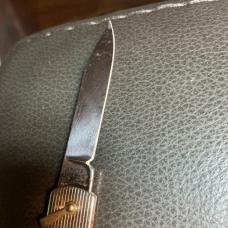 G SCHRADE PULL KNIFE ALL METAL