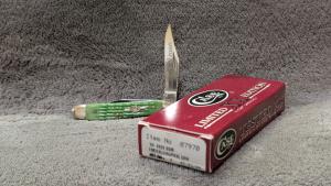 Case XX Peanut Emerald Green Bone Limited Edition 1 of 2500