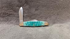 Case XX Limited Edition Humpback Stockman Knife Sea Green Bone