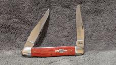 Case XX Limited Edition Muskrat Dark Red Bome