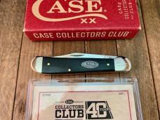 Case Collector’s Club Copperhead Ebony Annual Regular Member Knife 2021
