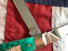 2005 Case xx (Mdl# 6254 SS) w/ Jade Bone Handles. NOS in Orig box Minty