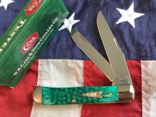 2005 Case xx (Mdl# 6254 SS) w/ Jade Bone Handles. NOS in Orig box Minty