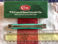 2005 Case xx (Mdl# 6254 SS) w/ Jade Bone Handles. NOS in Orig box Minty