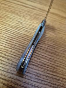 Great Eastern Cutlery 470123 Viper, Stone Wash Blue Natural Bone. Brand New, Mint in Original Tube.