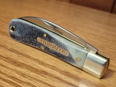 Great Eastern Cutlery 470123 Viper, Stone Wash Blue Natural Bone. Brand New, Mint in Original Tube.