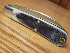 Great Eastern Cutlery 470123 Viper, Stone Wash Blue Natural Bone. Brand New, Mint in Original Tube.