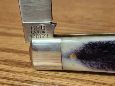 Great Eastern Cutlery 470123 Viper, Stone Wash Blue Natural Bone. Brand New, Mint in Original Tube.