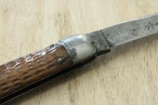 c.1904-1949 Schrade Cut Co. Walden NY (straight) Large Bone 