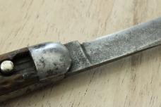 c.1904-1949 Schrade Cut Co. Walden NY (straight) Large Bone 