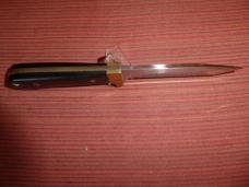 Vintage Browning Fixed Blade Tanto Knife w/ Sheath
