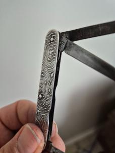 2 3/4" Antique English Sterling Silver Pocket Knife, Hallmarked, Birmingham