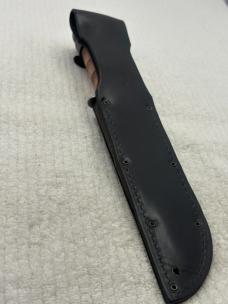 Camillus NY USA Stacked Leather Fixed Blade Sheath Knife-U.S.M.C. (24)