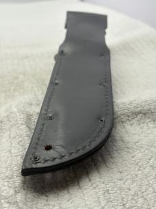 Camillus NY USA Stacked Leather Fixed Blade Sheath Knife-U.S.M.C. (24)