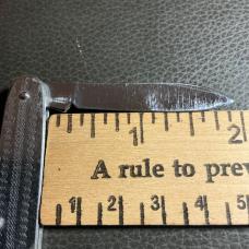 RICHARDS OF SHEFFIELD PEN KNIFE 2 BLADES ROSE ON TANG . 