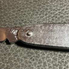 RICHARDS OF SHEFFIELD PEN KNIFE 2 BLADES ROSE ON TANG . 