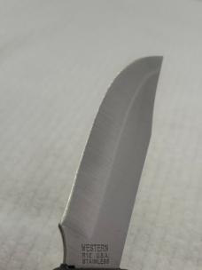 Western R12 Made In USA Fixed Blade Sheath Knife(25)