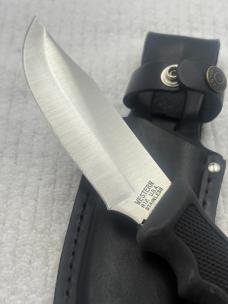 Western R12 Made In USA Fixed Blade Sheath Knife(25)