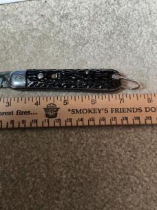 GEORGE SCHRADE PRESTO BLACK SWITCHBLADE WORKS GREAT 