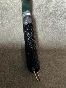 GEORGE SCHRADE PRESTO BLACK SWITCHBLADE WORKS GREAT 