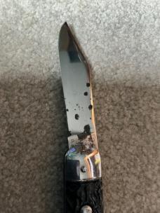 GEORGE SCHRADE PRESTO BLACK SWITCHBLADE WORKS GREAT 