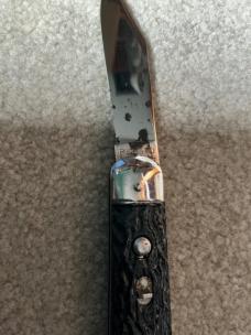 GEORGE SCHRADE PRESTO BLACK SWITCHBLADE WORKS GREAT 