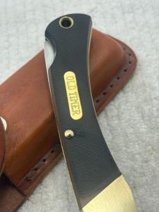 Schrade USA Old Timer 6-OT One Blade Lock Back Knife With Sheath (12)
