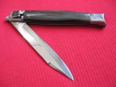 Vintage Large Size Italian Fishtail Leverlock Switchblade Knife.