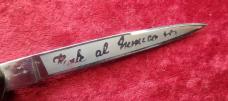 Vintage Italian Achermannchen Automatic knife 
