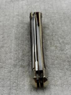 Ed Wusthof Vintage Stag Handle Corkscrew Lock Back Pocket Knife (5)