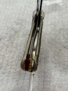 Ed Wusthof Vintage Stag Handle Corkscrew Lock Back Pocket Knife (5)