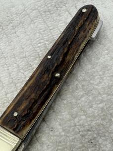 Dreizack Vintage One Blade Lockback Made In Solingen Germany (68)