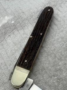 Dreizack Vintage One Blade Lockback Made In Solingen Germany (68)