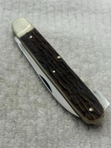 Dreizack Vintage One Blade Lockback Made In Solingen Germany (68)