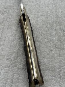 Dreizack Vintage One Blade Lockback Made In Solingen Germany (68)