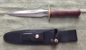 Vintage Vietnam Era 7 Spacer Randall Made Knife Model 2-7 Fighting Stiletto NM