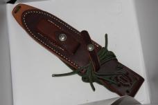Randall Knife Model 15 CDT SS New Thuya Burl and Brass