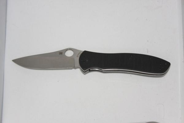 Rare Spyderco Gayle Bradley Knife Second Generation G10 scales New Rare Spyderco Gayle Bradley Knife Second Generation G10 scales New