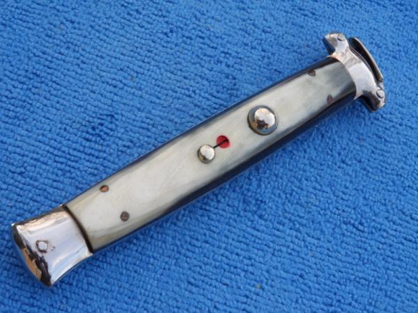 Vintage Italian Trap door OTF Automatic switchblade Brazilian horn *First Model* 