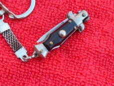  2-3/4" Black Mini Stiletto Keychain Knife -made in Italy II
