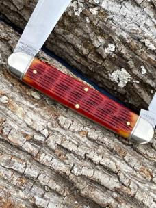 GEC NORTHFIELD ** 981226 INDIAN PAINT BRUSH JIGGED BONE BULLET SHIELD TEXAS STOGIE